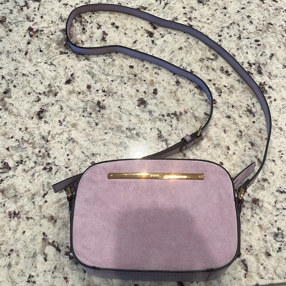 Fossil lavender crossbody